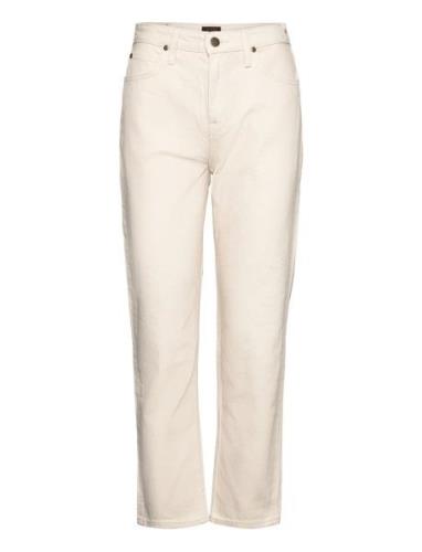 Carol Bottoms Jeans Straight-regular Cream Lee Jeans