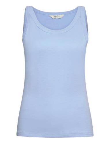 Arvidapw To Tops T-shirts & Tops Sleeveless Blue Part Two