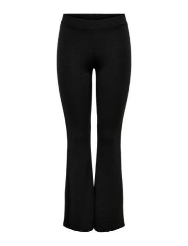 Onlfever Stretch Flaired Pants Jrs Bottoms Trousers Flared Black ONLY