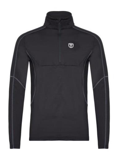 Txlite Half Zip Sport Sweat-shirts & Hoodies Fleeces & Midlayers Black...