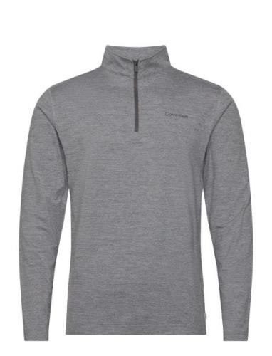 Newport Half Zip Sport Sweat-shirts & Hoodies Fleeces & Midlayers Grey...