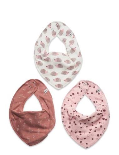 Bandana Bib Girl -Aop Baby & Maternity Care & Hygiene Dry Bibs Multi/p...