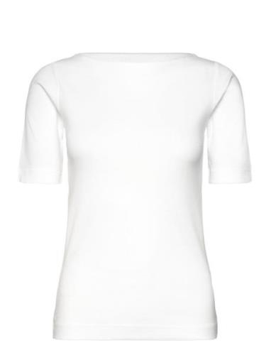 Esprit Casual T-Shirts Vit