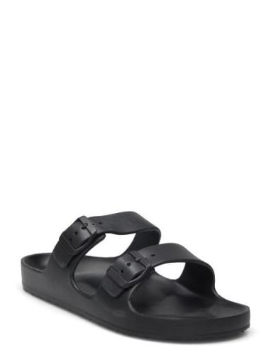 Mango Flip Flops Buckles Svart