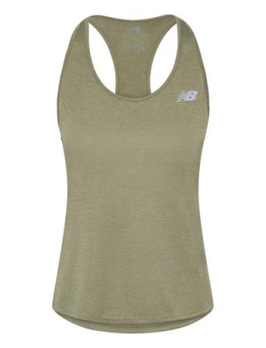 New Balance Athletics Tank Grön