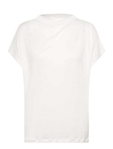 Katkabbginna Blouse Tops T-shirts & Tops Short-sleeved White Bruuns Ba...