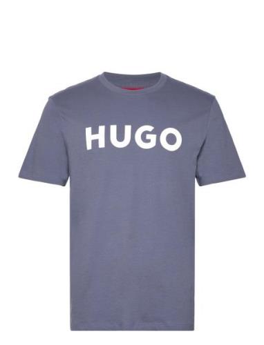 Dulivio Designers T-shirts Short-sleeved Blue HUGO