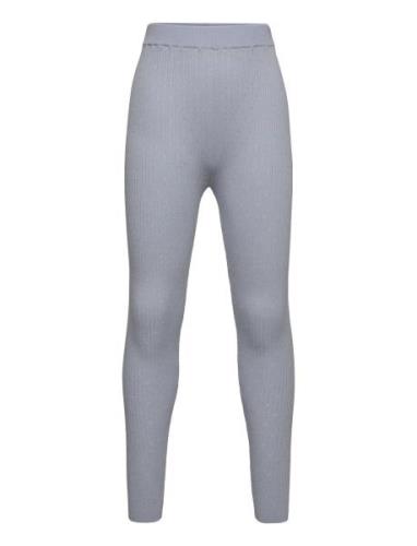 Pointelle Leggings Bottoms Leggings Grey FUB