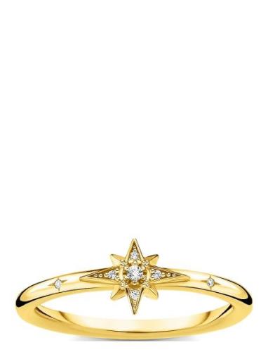 Ring Star With St S Ring Smycken Gold Thomas Sabo