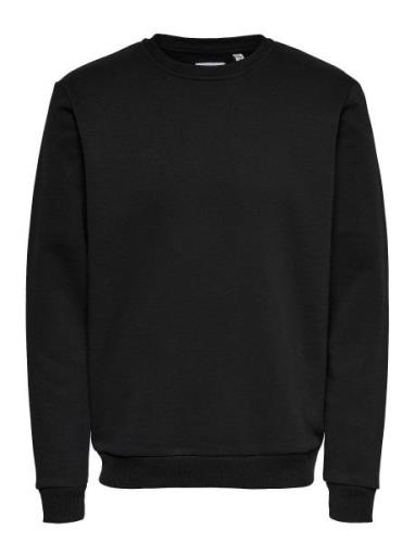 Onsceres Crew Neck Noos Tops Sweat-shirts & Hoodies Sweat-shirts Black...