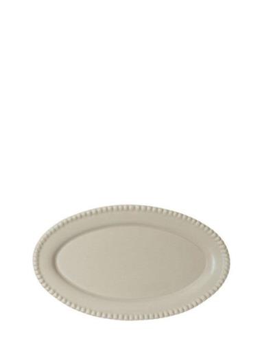 Daria Oval Platter Home Tableware Serving Dishes Serving Platters Beig...