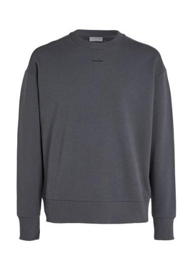 Nano Logo Sweatshirt Tops Sweat-shirts & Hoodies Sweat-shirts Grey Cal...