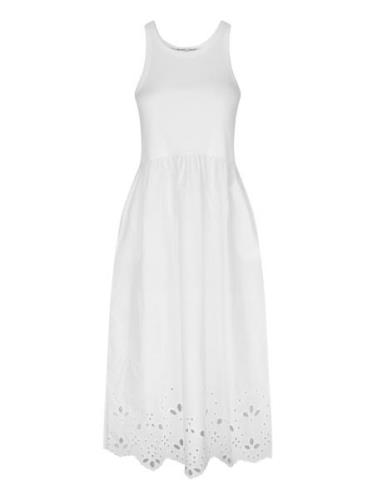 Gellia Dress Maxiklänning Festklänning White Second Female