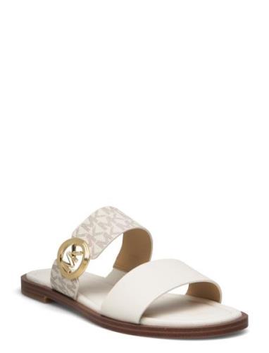 Vera Sandal Platta Sandaler White Michael Kors