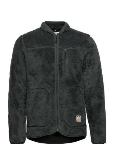 Pine Fleece Jacket Tops Sweat-shirts & Hoodies Fleeces & Midlayers Gre...