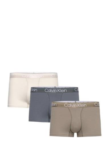 Trunk 3Pk Boxerkalsonger Multi/patterned Calvin Klein