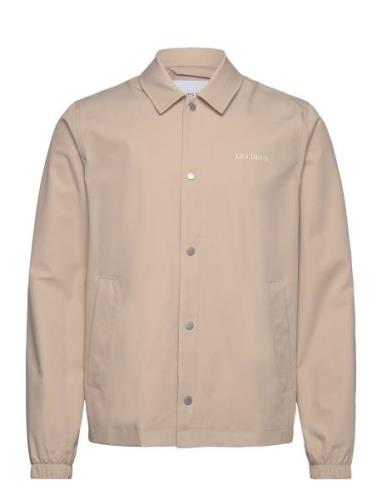 Idris Coach Jacket Tunn Jacka Beige Les Deux