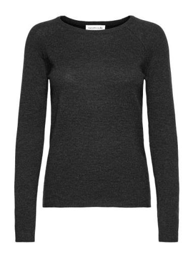 Wool & Cashmere Pullover Tops Knitwear Jumpers Grey Rosemunde