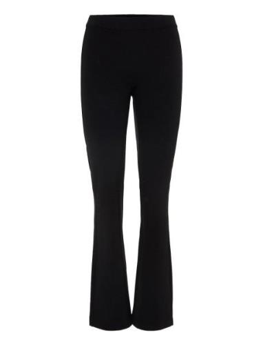 Vmkamma Mw Flared Jersey Pant Noos Bottoms Trousers Flared Black Vero ...