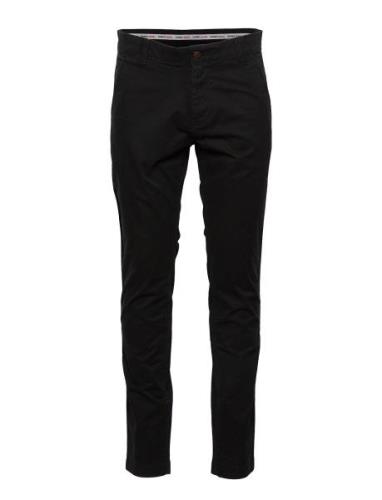 Tjm Scanton Chino Pant Bottoms Trousers Chinos Black Tommy Jeans