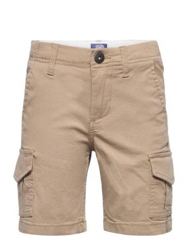 Jpstjoe Jjcargo Shorts Akm Jnr Bottoms Shorts Beige Jack & J S