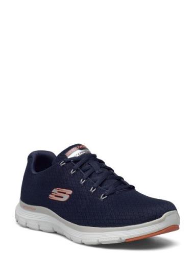 Mens Flex Advantage 4.0 - Waterproof Låga Sneakers Blue Skechers