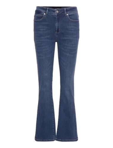 Ivy-Johanna Kick Flare Wash Copenha Bottoms Jeans Flares Blue IVY Cope...