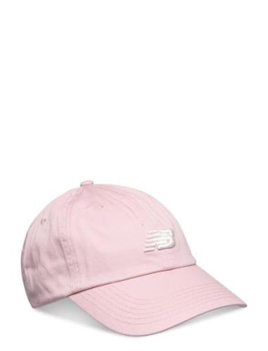 6 Panel Classic Hat Sport Headwear Caps Pink New Balance