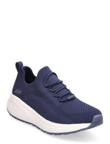 Womens Bobs Sparrow 2.0 - Allegiance Crew Låga Sneakers Blue Skechers