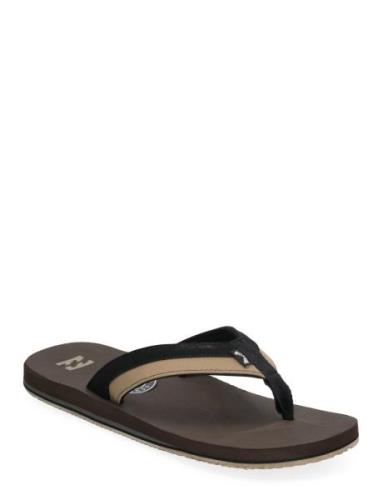 All Day Impact Flip Flops Sandaler Brown Billabong