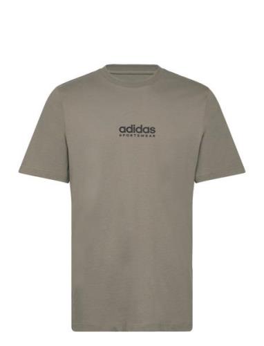 M Ss Tiro Sum 2 Sport T-shirts Short-sleeved Green Adidas Sportswear