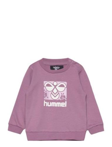 Hmlcitrus Sweatshirt Sport Sweat-shirts & Hoodies Sweat-shirts Pink Hu...