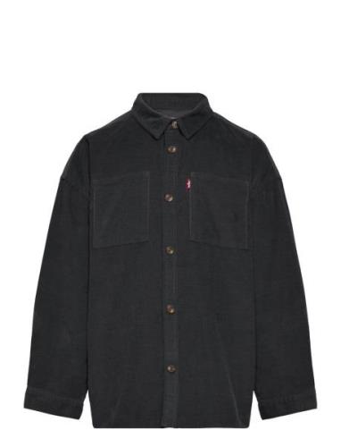 Levi's® Corduroy Button Up Shirt Tops Shirts Long-sleeved Shirts Grey ...