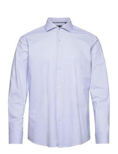 P-Joe-Spread-C1-222 Tops Shirts Business Blue BOSS