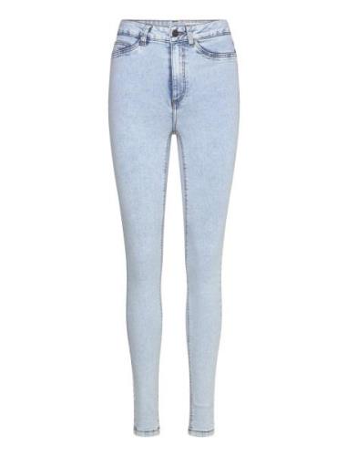 Nmcallie Hw Skinny Jeans Vi482Lb Noos Bottoms Jeans Skinny Blue NOISY ...