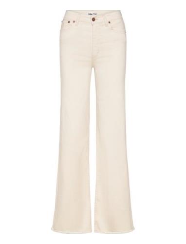 Palazzo Edge Megalia Crudo Bottoms Jeans Flares Cream Lois Jeans