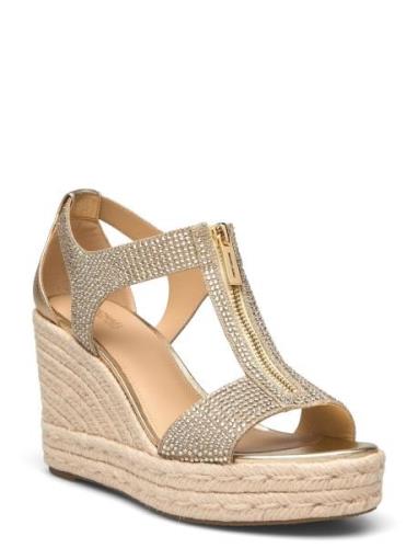 Berkley Mid Wedge Sko Wedge Gold Michael Kors