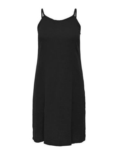 Carthyra Life Strap Midi Dress Wvn Kort Klänning Black ONLY Carmakoma