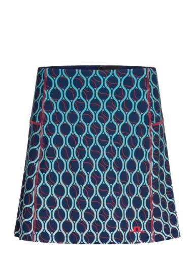 J. Lindeberg Kayla Skirt Print Blå