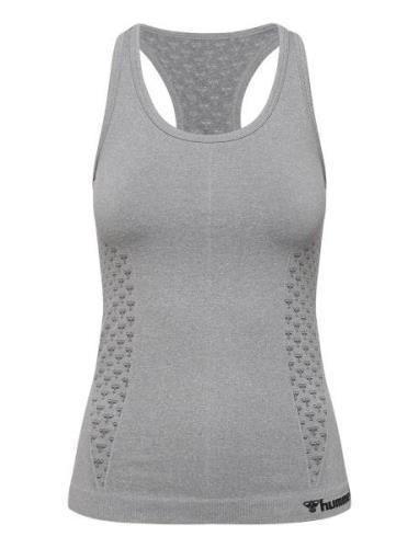 Hmlci Seamless Top Sport T-shirts & Tops Sleeveless Grey Hummel