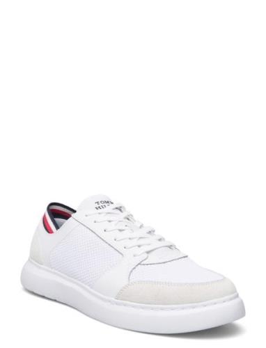 Lightweight Cup Seasonal Mix Låga Sneakers White Tommy Hilfiger