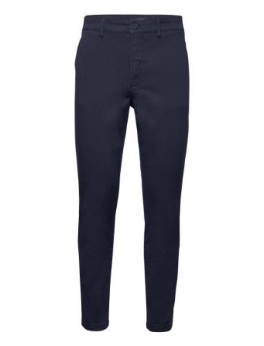 Sderico Filip Bottoms Trousers Chinos Navy Solid