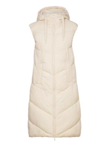 Bybomina Waistcoat 6 Vests Padded Vests Cream B.young