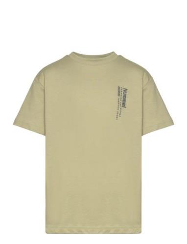 Hmldante T-Shirt S/S Sport T-shirts Short-sleeved Green Hummel
