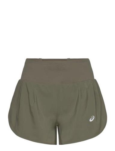 Road 3.5In Short Sport Shorts Sport Shorts Khaki Green Asics