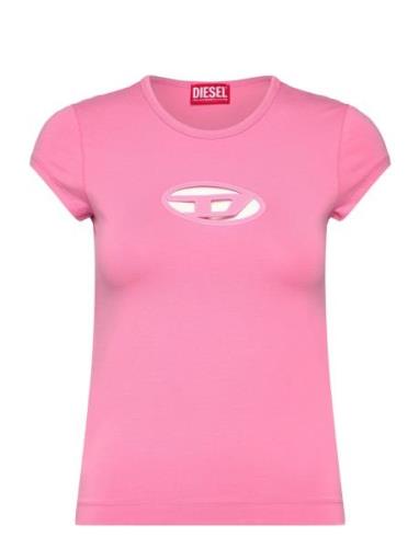T-Angie T-Shirt Tops T-shirts & Tops Short-sleeved Pink Diesel