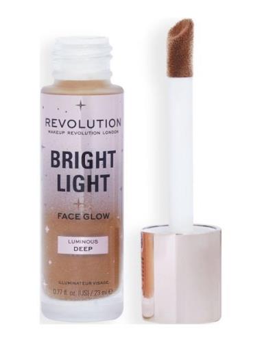 Revolution Bright Light Face Glow Luminous Deep Foundation Smink Makeu...