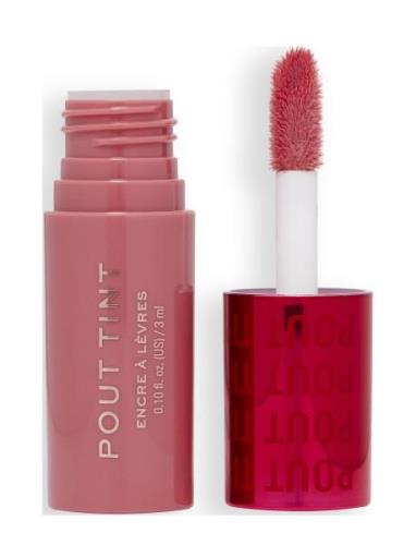 Revolution Pout Tint Sweet Pink Läppglans Smink Nude Makeup Revolution