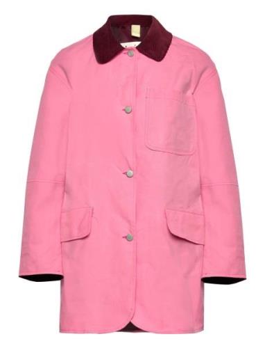 Billy Outerwear Jackets Light-summer Jacket Pink Brixtol Textiles