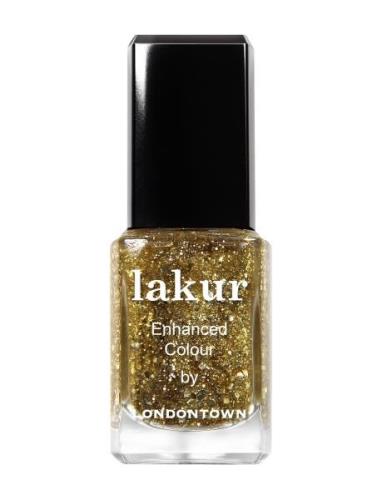 Nail Lakur Nagellack Smink Gold LONDONTOWN